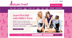 Desktop Screenshot of milliestrust.com